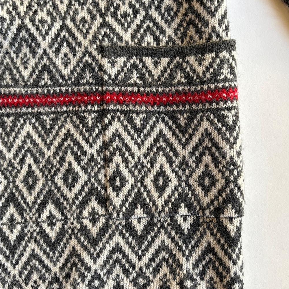 Geometric Patterned Cardigan - Picture 3 of 4
